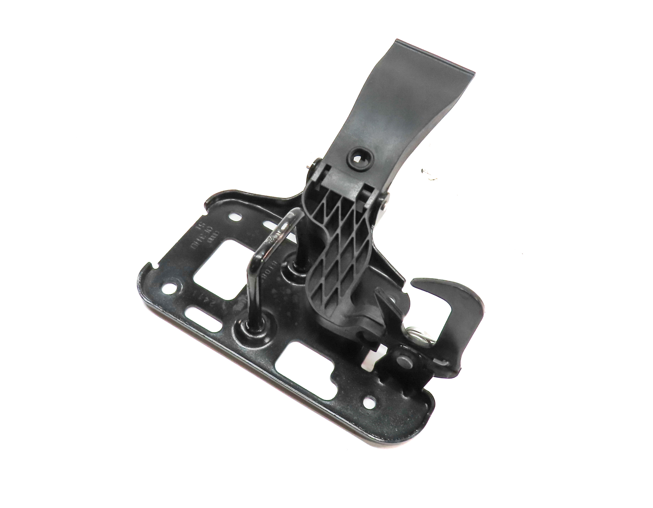 2012 AUDI A4 (B8 8K) FRONT UPPER HOOD LOCK LATCH ACTUATOR RELEASE HANDLE LEVER — exact item pictured